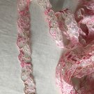 0.79” x 1 yd Floral Embroidered Lace Trim