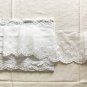 3.98&acirc;�� x 2.74 yds Cotton Floral Embroidered Lace Trim