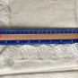 1.38" x 2.9 yds Cotton Embroidered Lace Trim Crowns
