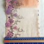 7.6&acirc;�� x 2.28 yds Floral Embroidered Lace Trim