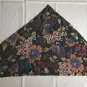1pc 100% Silk Fabric| Irregular Shape | Floral | ~0.17 m²