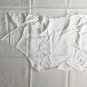 6 pcs Silk Fabric | Odd Bits of Cloth | ~ 0.16 m&Acirc;&sup2; Each | Off-White