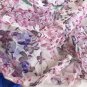 55.51&acirc;�� x 18.5&acirc;�� 100% Silk Fabric Granulated Georgette Floral&Acirc;&nbsp;