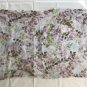 34&acirc;�� x 22&acirc;�� 100% Silk Fabric Granulated Georgette Twigs of Leaves