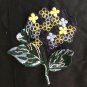 1 pc 4.69â x 5.51â Embroidered Appliqué Patch Hydrangea