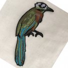1 pc 6.38” x 2.91” Embroidered Appliqué Patch Bird