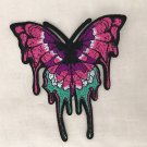 1 pc 5.24" x 5.47” Embroidered Appliqué Patch Butterfly Exotic