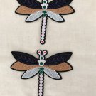 SpeSpecial offer: $1 for 2 pcs 5.39” x 4.61” Embroidered Appliqué Patch Dragonfly