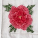 1 pc 10.2" × 9.3" 3D Embroidered Appliqué Patch Peony Flower Luxurious 1 pc 10.2" × 9.3" 3D Embroidered Appliqué Patch Peony Flower Luxurious