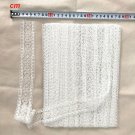 Clearance Sale: 1.6” Wide x 18 Yds White Decorative Trim with Stains (Can Be Washed Away)