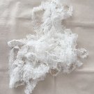 1" x 20 Yds White Embroidery Trim with Sour Odor