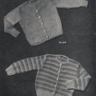 Vintage - 2 sweaters to knit - cardigan