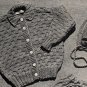 Vintage Knitted Snow Suit Pattern