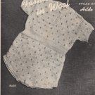 Vintage - Infant's Creeper, Knitting Pattern