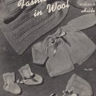 Knitting Patterns from 1946 for infants and children