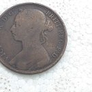 GREAT BRITAIN 1890 - ONE PENNY 1 Penique Moneda Coin Munze #2