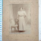 sale Antique Photo Photography Woman on Cardboard #10