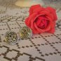 Gold and Silver Post Style Earrings