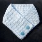 Blue Crochet Neck Warmer