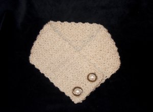 Ivory Sparkle Neck Warmer