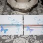 Embossed Butterfly Blank Note Cards