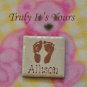 Embossed and Personalized Baby Magnet - Allison