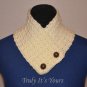 Yellow Crochet Neck Warmer