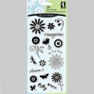 Inkadinkado Clear Stamps Garden Words