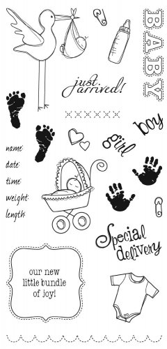 Fiskars Special Delivery Clear Stamps