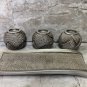 Crochet Sweater Pattern 3 pcs Candle Holder with Base Poly Resin stylish