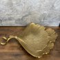 Leaf Metal Platter Gold / Silver color  ,Serving Tray.Modern and unique shape home decor.