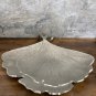 Leaf Metal Platter Gold / Silver color  ,Serving Tray.Modern and unique shape home decor.