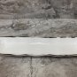 Ceramic Serving Dish, Hammered pattern Silver Rim Stylish