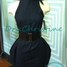 DruChristine Couture "Tie One On" Denim Dress