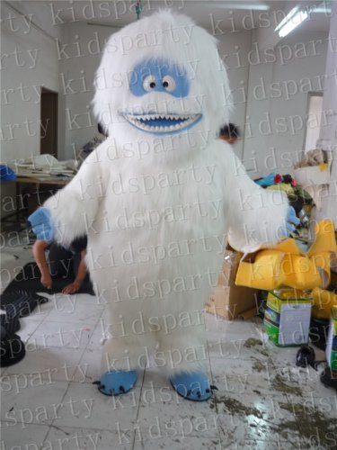 new white monster mascot costume Abominable Snow Monster  Yeti free shipping