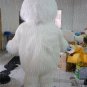 new white monster mascot costume Abominable Snow Monster  Yeti free shipping