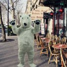 New polar bear mascot costume Halloween costume fancy dress free shipping