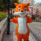 New high quality fox mascot costume adult size Halloween costume fancy dress free shipping