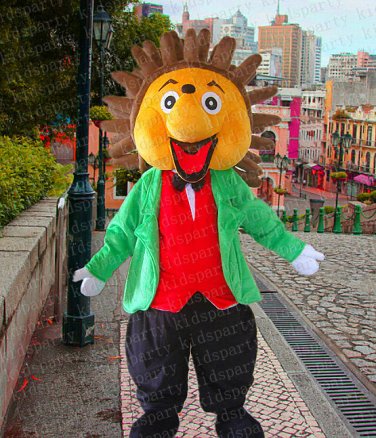 high quality Hedgehog mascot costume adult size Halloween costume fancy dress free shipping