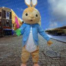 New high quality rabbit mascot costume adult size Halloween costume fancy dress free shipping