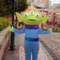 New high quality alien mascot costume adult size Halloween costume fancy dress free shipping