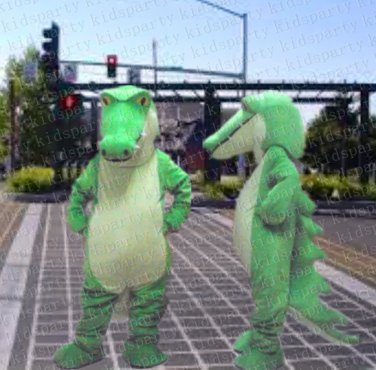 New high quality Crocodile mascot costume adult size Halloween costume fancy dress free shipping