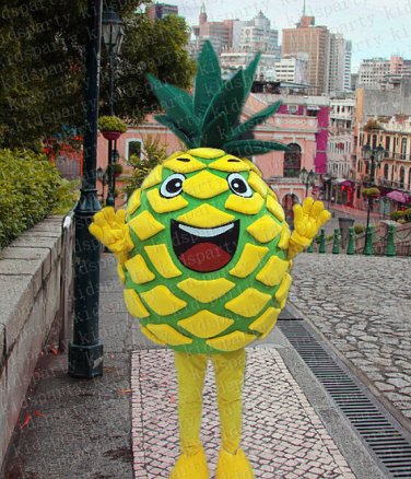 New high quality pineapple mascot costume adult size Halloween costume fancy dress free shipping