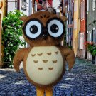 New high quality owl mascot costume adult size Halloween costume fancy dress free shipping