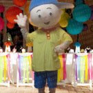 New high quality boy mascot costume adult size Halloween costume fancy dress free shipping