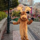high quality mosse deer mascot costume adult size Halloween costume fancy dress free shipping