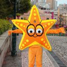 high quality star mascot costume adult size Halloween costume fancy dress free shipping