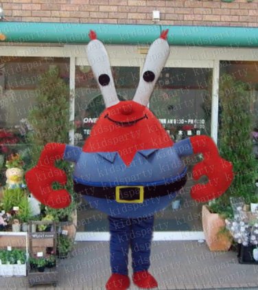 high quality Mr crab mascot costume adult size Halloween costume fancy dress free shipping