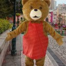 high quality bear mascot costume adult size Halloween costume fancy dress free shipping