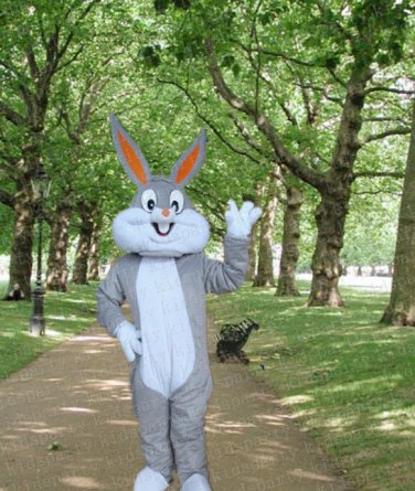 high quality bugs bunny mascot costume adult size Halloween costume fancy dress free shipping